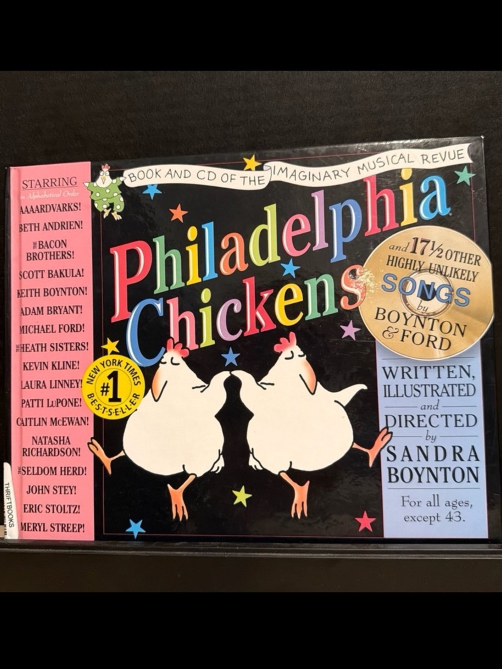 Sandra Boynton Philadelphia Chickens Song Book with CD